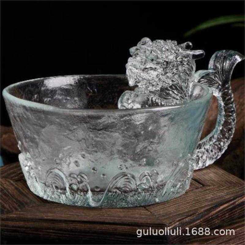 璃某某厂家直销 古法脱蜡铸造琉璃 鳌龙茶杯马克杯 神兽图腾耐温,玩具/童车/益智/积木/模型,垂直悬浮玩具,淘宝优惠券,粉丝福利购,淘宝优惠卷