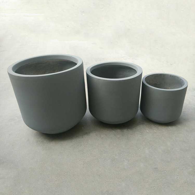 迷你桌面水泥花盆北欧风花瓶植物纤维镁泥盆景种植盆办公桌面摆设
