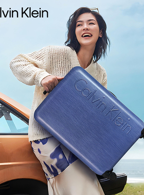 Calvin Klein/凯文克莱行李箱24寸商务轻奢拉杆箱万向轮旅行箱