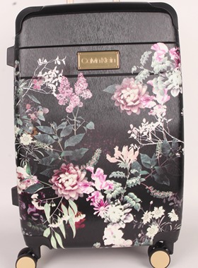 Calvin Klein/凯文克莱行李箱24寸大容量旅行拉杆箱万向轮密码箱