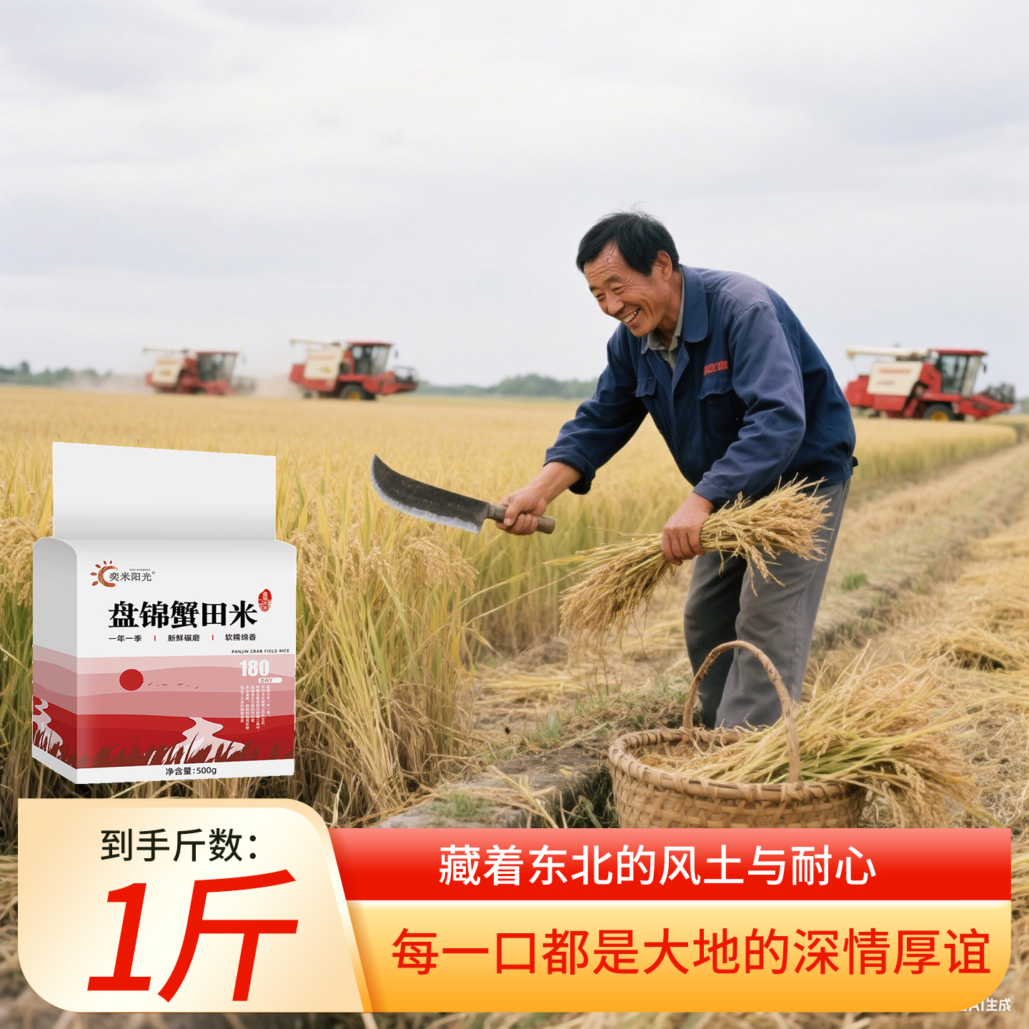 奕米阳光2025年新米东北盘锦大米5斤珍珠米家庭的信赖2.5kg真空装