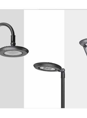 庭院灯外壳户外led景观灯庭院灯外壳套件150W铝材复古庭院灯外壳