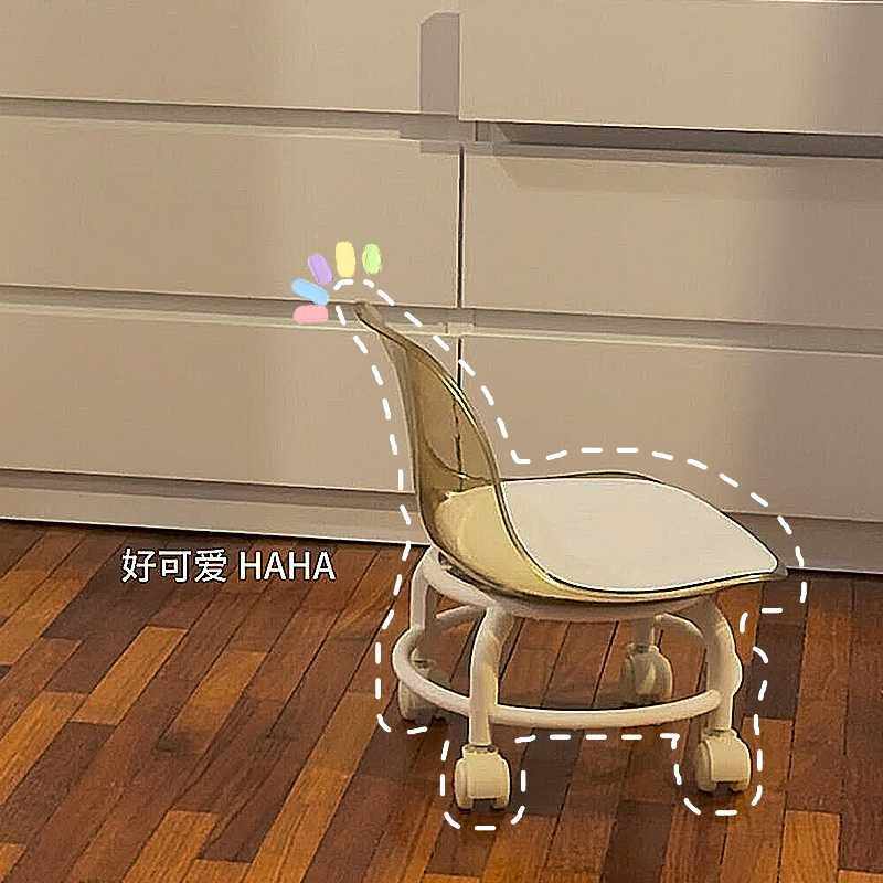 #【新家的100个家具】拆快递小凳子万向滑轮矮凳家用亚克力小椅子,鲜花速递/花卉仿真/绿植园艺,其它园艺用品,淘宝优惠券,粉丝福利购,淘宝优惠卷