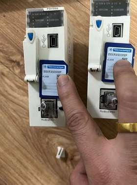议价BMXP341000二手拆机施耐德模块，带内存卡BM
