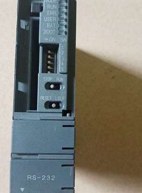 议价原装三菱Q系列PLC Q02CUP，外壳坏了些胶，