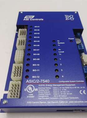 议价ASI Controls控制器 ASIC/2-7540