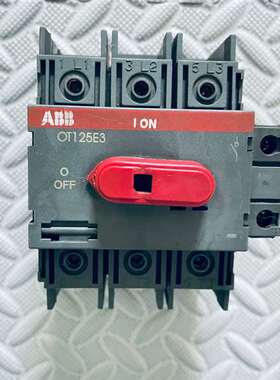 议价原装进口 ABB 隔离开关 OT125E3