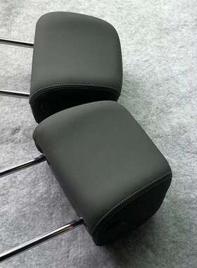 议价奥迪新款A4LA6LQ5LC8高配头枕黑色真皮灰色