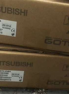 议价实价现货 三菱触摸屏GT1675-VNBA 99新包装配