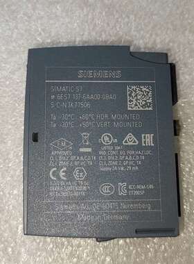 议价西门子模块137-6aa00-0ba0橙色漂亮功能正常