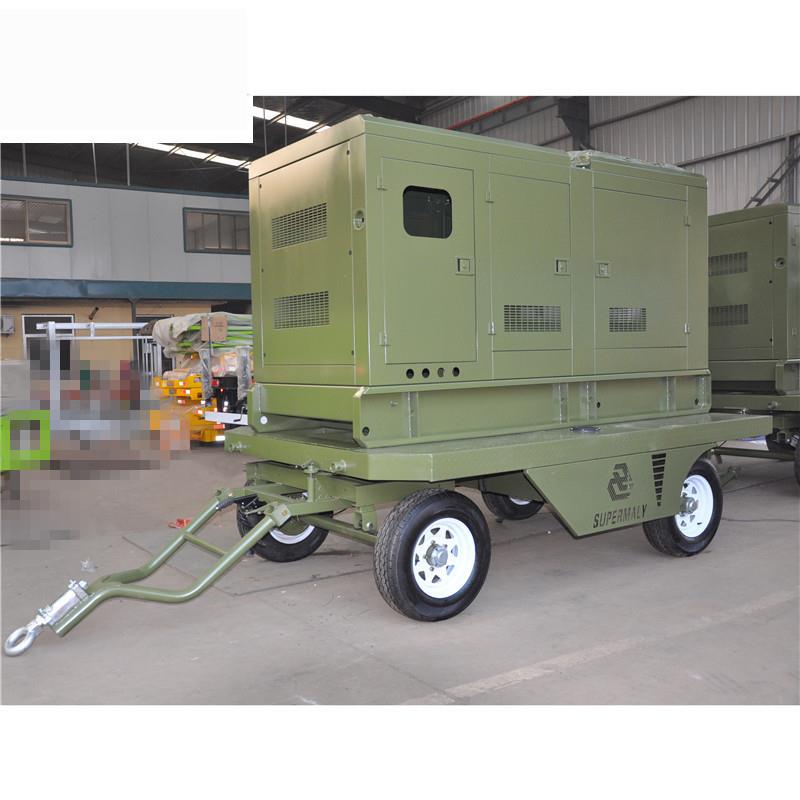 2吨骨架拖车发电机组运输拖车框架拖车拖车底盘厢式挂车