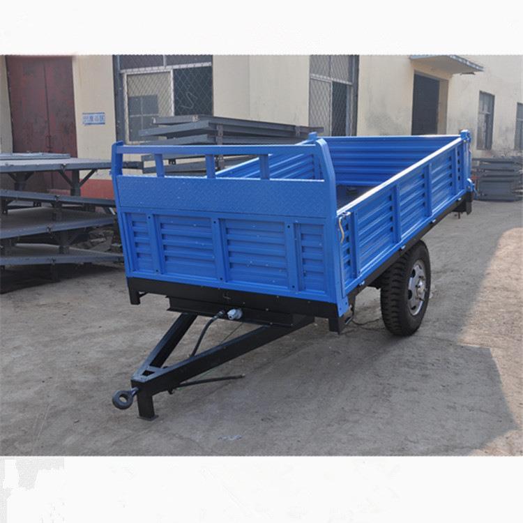 2吨自卸挂车农用拖车自卸拖车牵引拖车液压拖车农用拖车