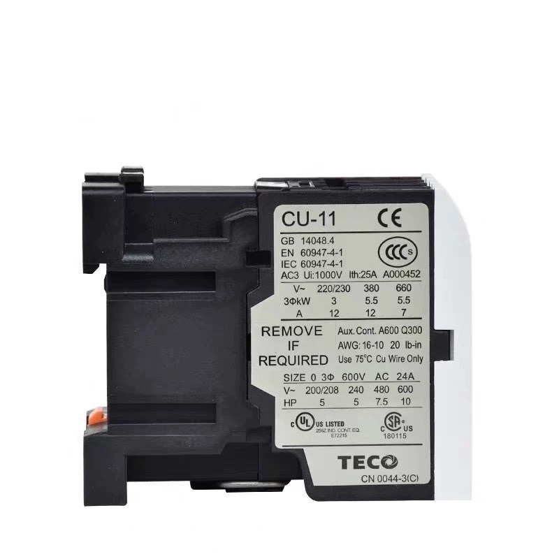 TECO台安电磁交流接触器 CU-11/16/18/23/32R/38/40/50/65/80/90