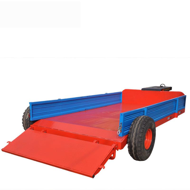 平板拖车压路机转运挂车超低平板拖车水稻收割机拖车