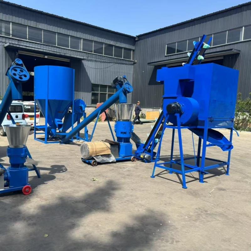 干湿两用颗粒饲料机牛羊马畜牧养殖饲料颗粒机玉米豆粕造粒机