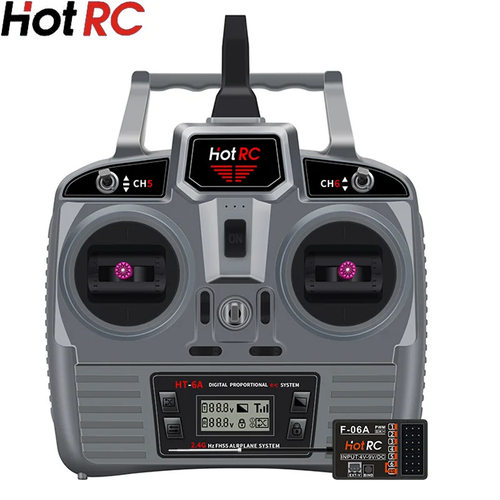 HotRCHT-6A2.4G遥控器+