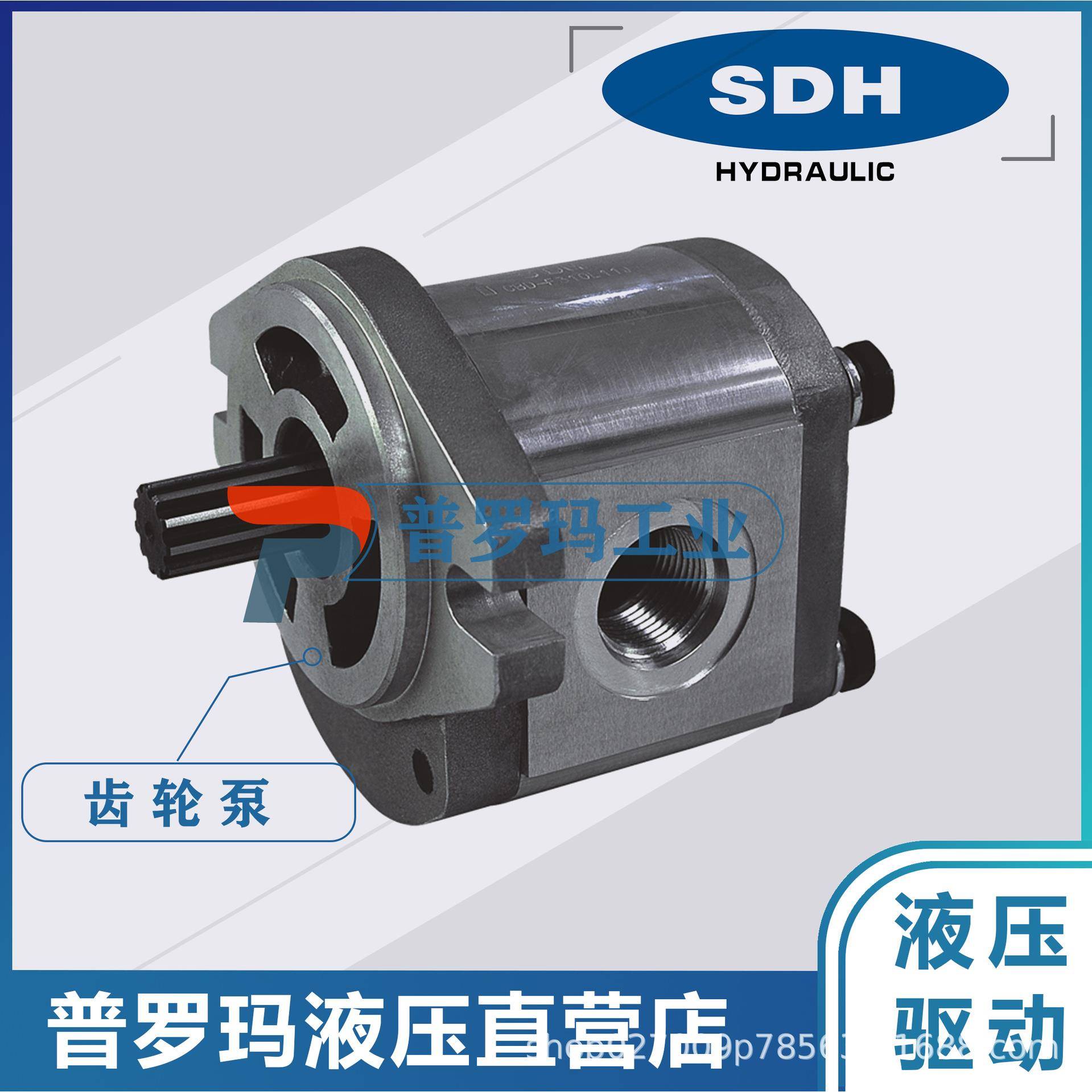 SDH齿轮泵液压泵油泵CBD2-F201.3CBD2-F202.7CBD2-F204.1现货