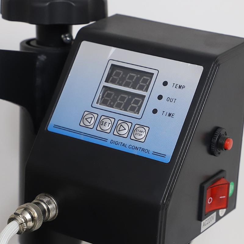 浙江工厂印笔机热转印广告笔圆珠笔LOGO烫印机帽子印花压烫机