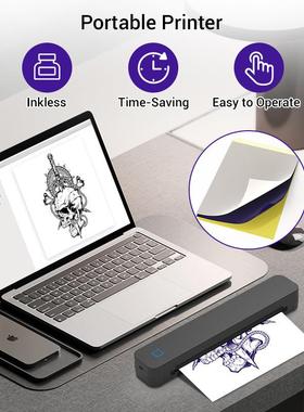 Tattoo printer纹身专用打印机商业可连接手机热敏打印机刺青打印