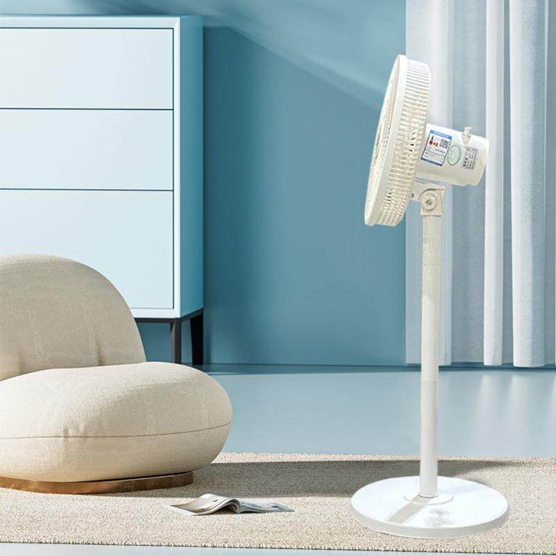 家用落地扇旋钮摇头电风扇台地两用静音风扇夏日办公室大风力风扇