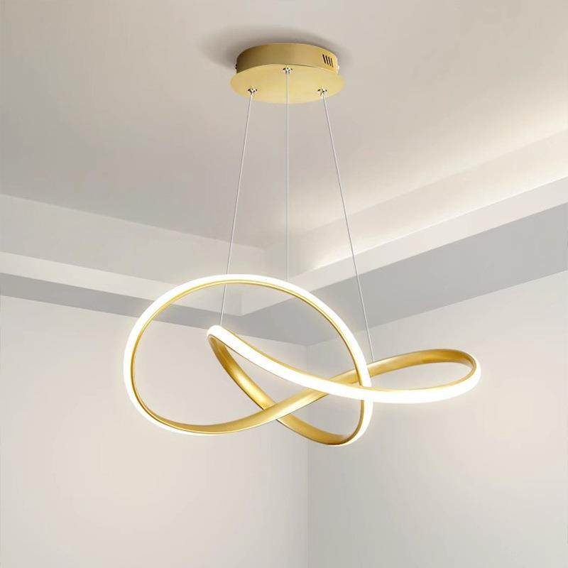 卧室吊灯网红吧台2025年吊灯现代简约饭厅灯餐厅餐桌新款中山灯具