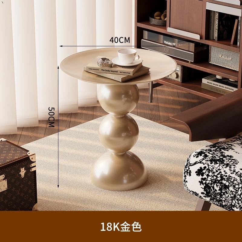 中古风沙发边几复古可移动客厅小茶几简约现代创意卧W室床头柜角