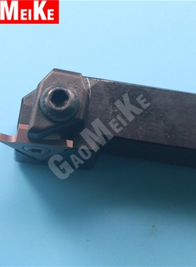 数控外圆卡簧槽刀片立装浅槽刀杆排刀机大三角圆弧槽刀 GBA43R200