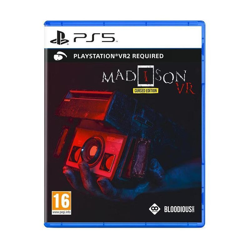 香港直邮 PS5游戏光盘 麦迪逊VR版 失心疯 中文 VR2专用 MADISON