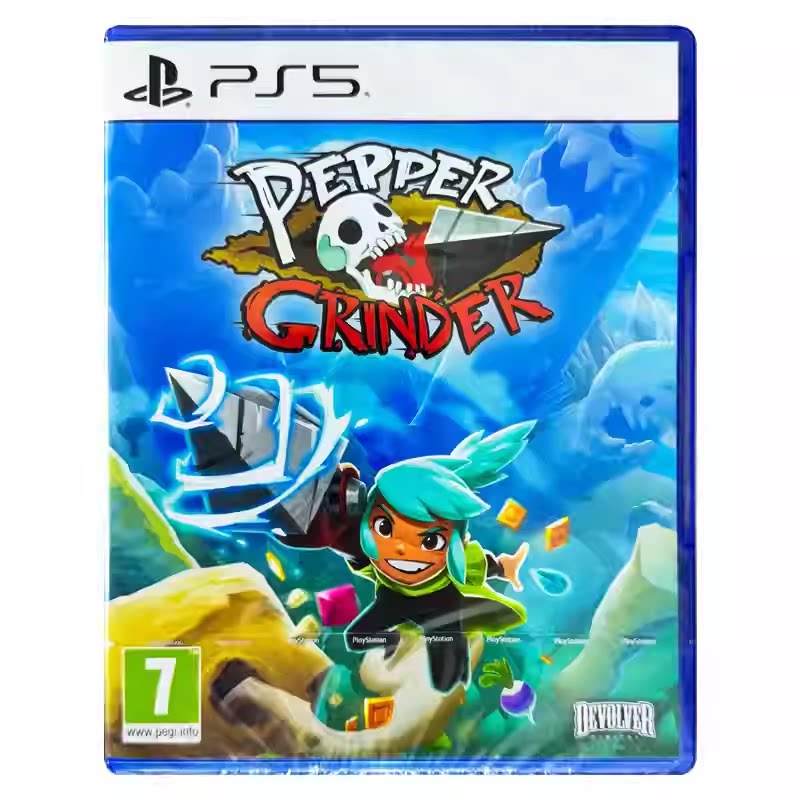 香港直邮 PS5游戏光盘 中文 电钻少女 Pepper Grin