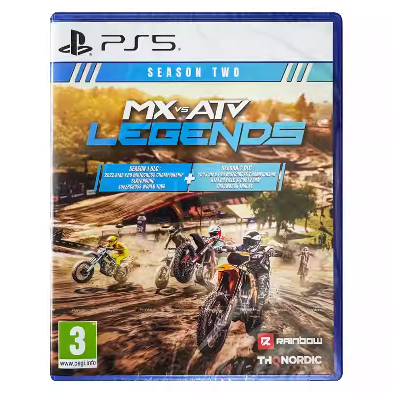 香港直邮 PS5游戏光盘 中文 Mx vs ATV 传奇 第2季 究极大越野 PS5游戏 现货