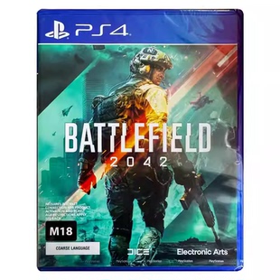 香港直邮 PS4游戏光盘 中文 战地2042 BF2042 全程联网 需要会员资格 PS4游戏 现货