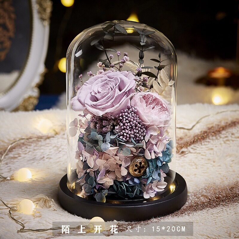 永生花玫瑰花干花束礼盒