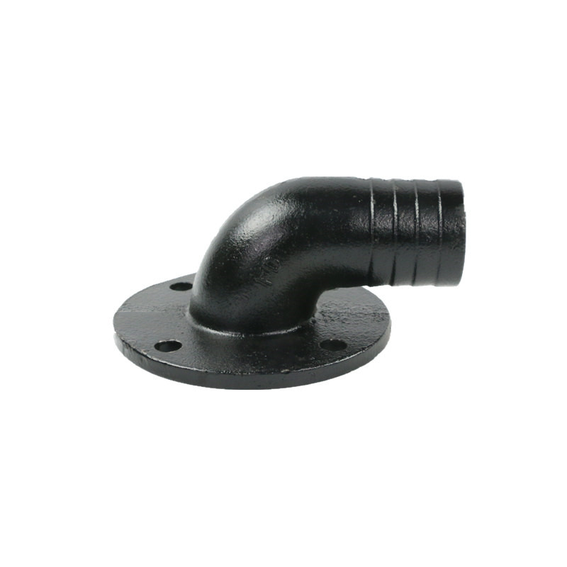 潜水污水泵出水口弯头2寸2.5寸A3寸4寸排污泵法兰接头 水泵配件