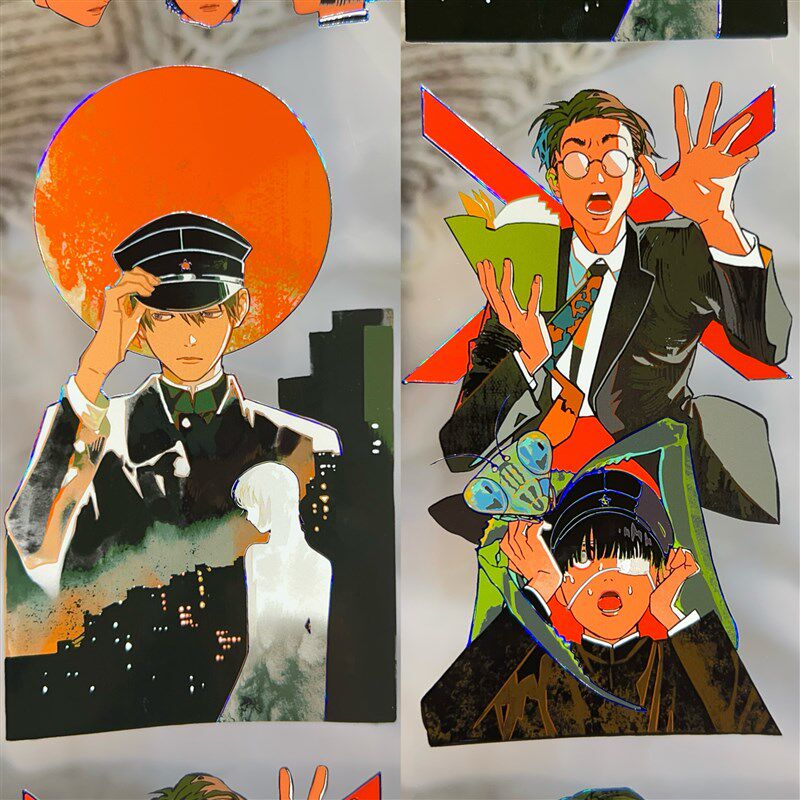 Canopus分装手账胶带沃歌红贡的色谱学人物流麻咕卡