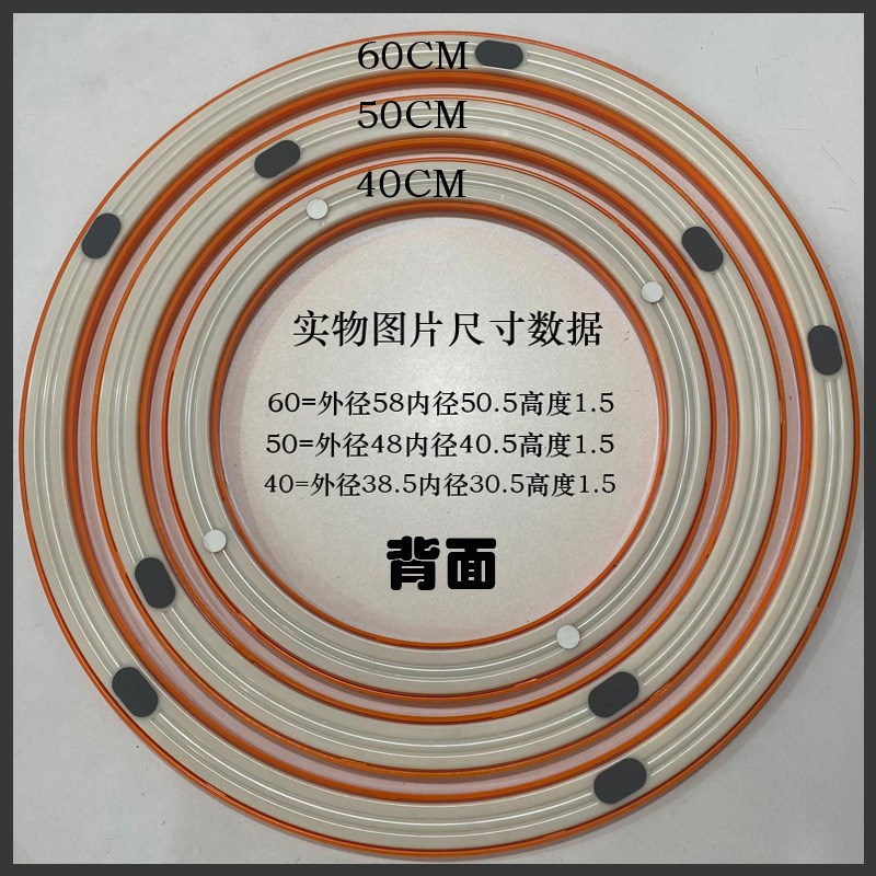 餐桌转盘底座轴承防滑防偏转实木玻璃大理石岩板旋转圆桌转芯转圈