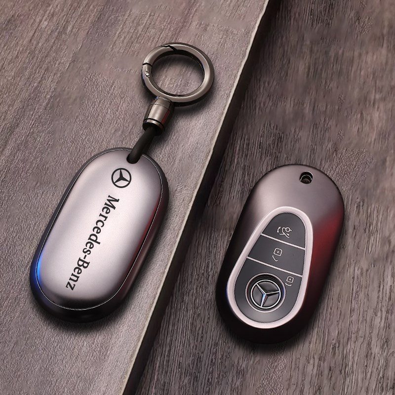 奔驰e300l钥匙套c260l车a200l男c200l女glc gla glb220扣gle350壳