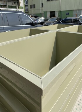 灰色聚丙烯pp水箱焊接塑料pe托盘pvc酸碱槽过滤养殖箱加工定制PPC