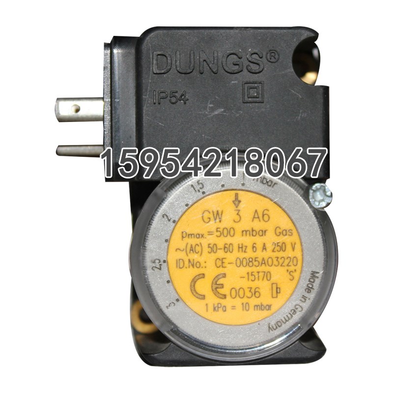 DUNGS冬斯压力开关GW3A6 GW10A6 GW50A6 GW150A6 GW500A6压力监测
