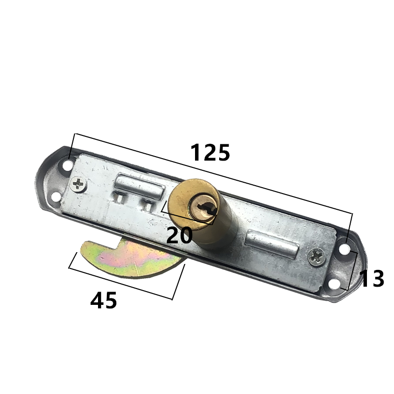 万安938移门钩锁 推拉门锁 上下推锁钩锁 铝合金塑钢门玻璃门锁