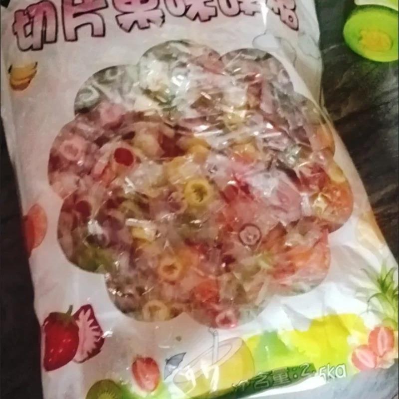 手工混合水果味创意切片硬糖果小零食喜糖散装