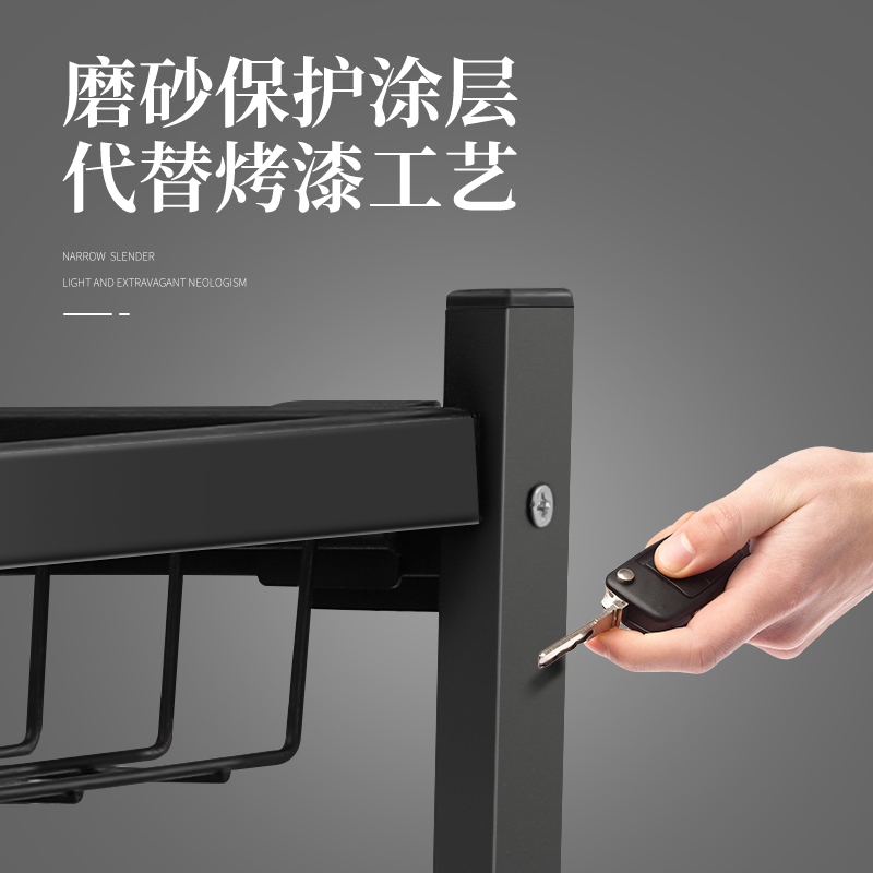 易力不锈钢筷子桶笼沥水槽u置物架碗筷餐具筒收纳盒家用厨房防霉