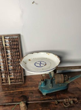 传统老式实木算盘旧货算q盘古董怀旧民俗老物件农村装饰摆件收藏