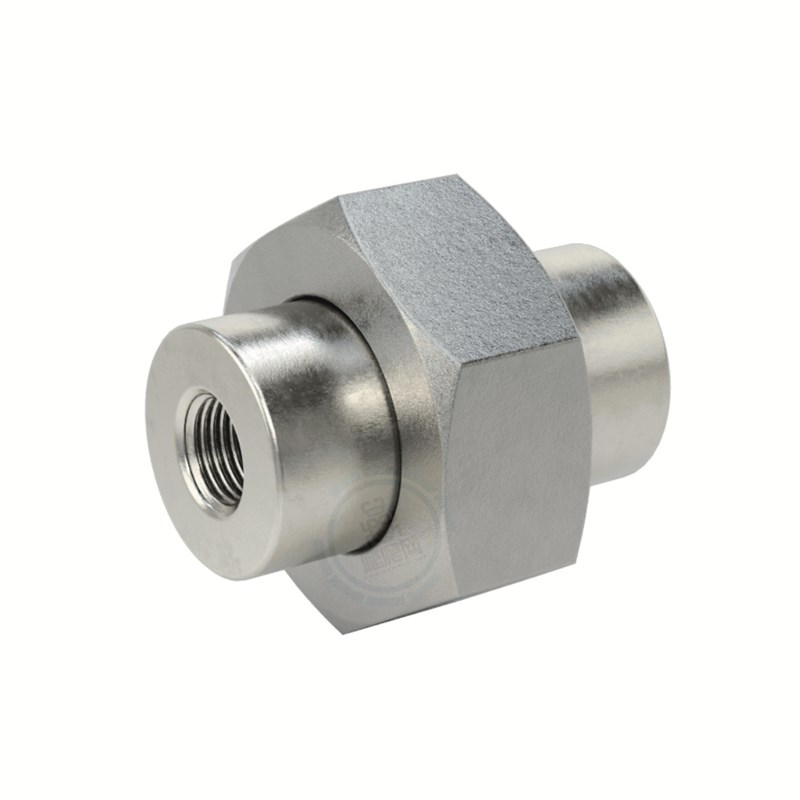 NPTF Female r耐极压316不锈钢六角内丝直通 118P143