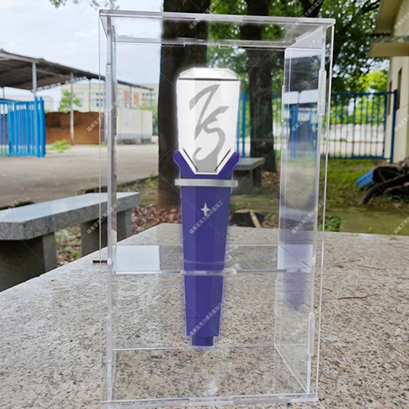 2024周深巡回演唱会q应援棒荧光棒展示盒亚克力高透明防尘罩收纳