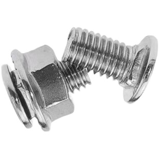 货架/桥架专用镀锌螺丝螺母套装M6M8J连接螺丝马车螺栓圆头方颈