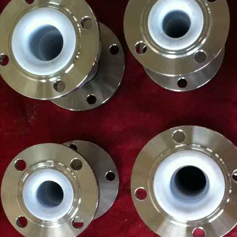 法兰式内衬四氟不锈钢q金属软管/四氟管波纹管/防腐金属软管全尺