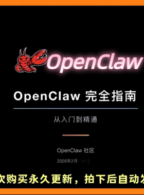 Openclaw/Clawdbot龙虾部署教程安装搭建AI智能体教程无安装包