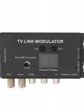 TV Link Modulator带调节AV to RF convertor & IR extenderTM70R
