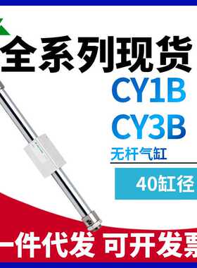 樱美CY1B40/CY3B40-200-300-400-500-600-700-800无杆气缸CY1B40H