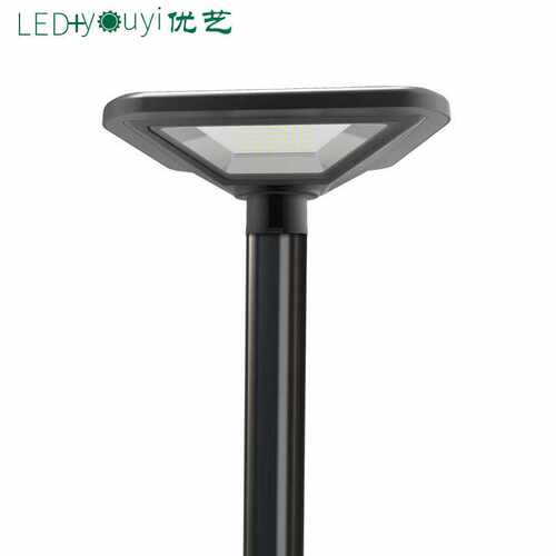 方形款太阳能庭院灯一体化单晶硅太阳能灯带雷达感应功能solar